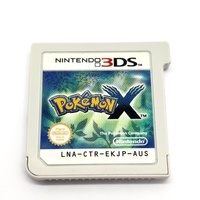 Pokémon X Nintendo 3DS Game Cartridge