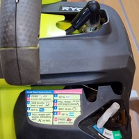 Ryobi RBL26G 2-Stroke Petrol Leaf Blower 325km/h Garden Handheld Tool