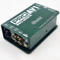 Radial Engineering ProAV1 Passive Multimedia DI Direct Box 1 Channel Mono XLR RCA