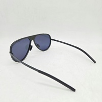 Porsche Design P8684 C Men's Blue Olive Frame Pilot Sunglasses 62mm
