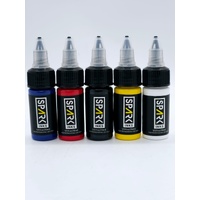 Deluxe Complete Tattoo Kit 2 Pro Coil Guns Dual Power Supply Ink Needles AUS Seller