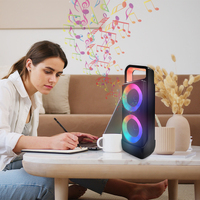 SING-E ABS-2202 Multimedia Bluetooth Portable Speaker with RGB Lighting NEW