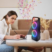 NEW Bluetooth ABS2202 Portable Party Speaker with RGB Lighting by SING-E