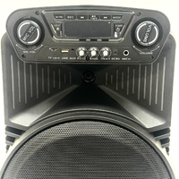 NDR NDR-1211 12 Inch 1200W LED RGB Portable Speaker with Mic and Remote