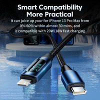 36w Fast Data Cable Charger For Apple Usb C To Litening Charging Cable (NEW)