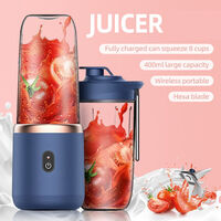 Portable Electric Blender Juicer & Smoothy, USB Rechargeable Multi-Function (NEW)