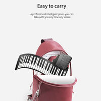 Piano Electronic Silicone Foldable 49 Keys Roll Up Piano Keyboard for Beginners (NEW)