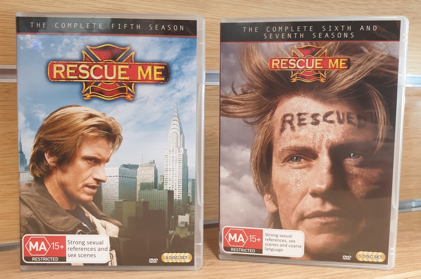 Rescue Me: The Complete Fifth Season: DVD et Blu-ray 