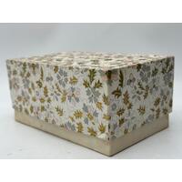Mother of Pearl Set 6 Plates and 7 Cocktail Forks Collectable Set with Box
