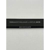 Terrance Williams x Uncle Jack Unisex 34mm Leather Band Watch (Pre-owned)
