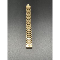 Ladies 18ct Yellow Gold Fancy Link Bracelet (Pre-Owned)