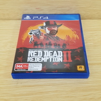 Sony Playstation 4 PS4 Red Dead Redemption 2 Video Game (Pre-Owned)