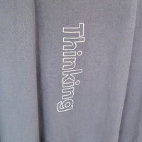 Thinking Of You Robe Adult Navy Open Front Lounge Robe