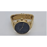 Nordgreen Copenhagen Pioneer 40mm All Gold Black Dial Chronograph Watch