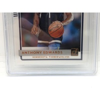 2020-21 Panini Donruss Rated Rookies Anthony Edwards #201 Collectable Card