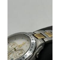 The Bradford Exchange Boxing Kangaroo Two-Tone Stainless Steel Mens Watch 