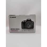 Canon EOS 800D Digital Camera with EF-S 18-55 IS STM Lens Kit Black