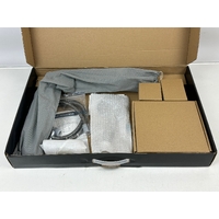 Beaumont Twin Shower Tap Line Brushed Gunmetal Shower Head Bathroom Fixture