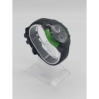 Citizen CA0289-00E Eco-Drive Chronograph Men’s Black Green Watch 10 Bar WR