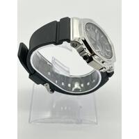 Casio G-Shock GM-2100 Men’s Black Silver Watch 200m WR with Tin Case and Box