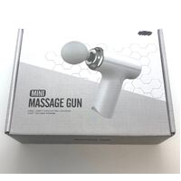 Mini Deep Massage Gun USB Powered with Detachable Heads (New Never Used)