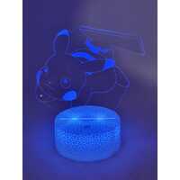 Pikachu 3D Night Light Multi Colour Changing Illusion Lamp