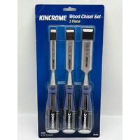 Kincrome 3 Piece Wood Chisel Set K9208
