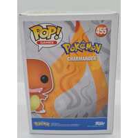 Funko Pop! Games Pokémon Silver Charmander 455 Vinyl Figure (Pre-owned)