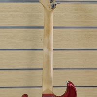 Casino Custom Series Red Strat Style Electric Guitar Missing Whammy Bar