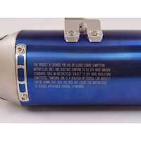 FMF Exhaust 4.1 RCT Silencer Blue Carbon Fiber for KTM Motor Bikes