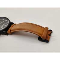 Police Brown Collin Stainless Steel Analog Men’s Watch in Leather Band