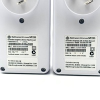NetComm NP205 200Mbps Powerline Adapter Twin Pack AC Pass Through Ethernet