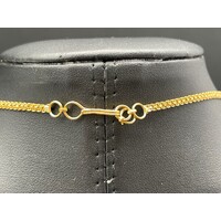 Ladies 22ct Yellow Gold Fancy Link Necklace (Pre-Owned)