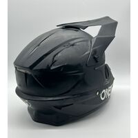 O'Neal Dirt Helmet Size 2XL Solid Black Robust Solid Motocross Helmet