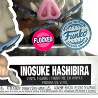 Funko Pop Demon Slayer Inosuke Hashibira Flocked 870 Vinyl Figure