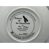 The Franklin Mint Heirloom Collection Plate Princess Of The Chosen Path P02241