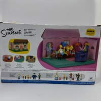 Jakks Pacific The Simpsons Living Room Diorama Playset 1/2 Scale Size