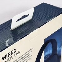 Liquid Ears LE2WOHBL All Day Over-Ear Wired Headphones Blue with Mic