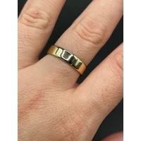 Unisex 9ct Yellow Gold Plain Wedding Band Ring