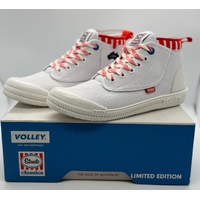 Volley Streets Classic Heritage High Mens Size US 7 Shoes White Red Blue