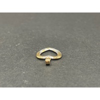 Ladies 9ct Two Tone Gold Heart Pendant