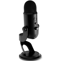 Blue Yeti Blackout USB Microphone in Box