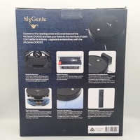 MyGenie ZX3000 Robotic Vacuum Mop One Pass Cleaning HEPA Gyroscopic Black