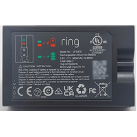 Ring Stick Up Cam 3 Battery Powered Security Camera White with 2 x Batteries