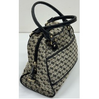Guess F-14 Logo Print Ladies Handbag