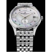 Bernhard H. Mayer Mother of Pearl Diamond Stainless Steel Muses Ladies Watch