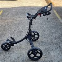 Rovic Golf Buggy Black Foldable