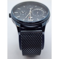 Tommy Hilfiger Mens Blue Mesh Strap Mens Damon Stainless Steel Watch 1791421