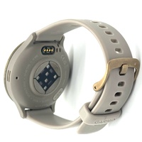 Garmin Venu 3S GPS WiFi Gold Steel Bezel French Grey Case Silicone Band Watch