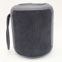 Wave Portable Speaker Amped Series Small 3S-2448 Bluetooth IPX7 LED Black